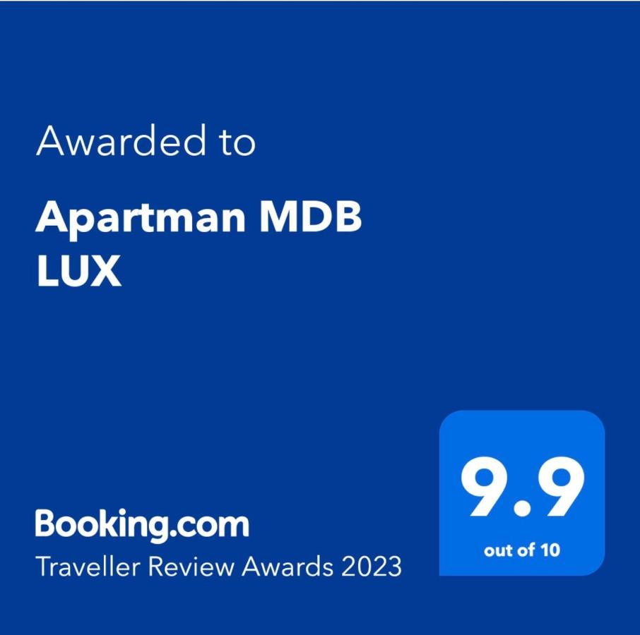 Apartman Mdb Lux Суботица Экстерьер фото